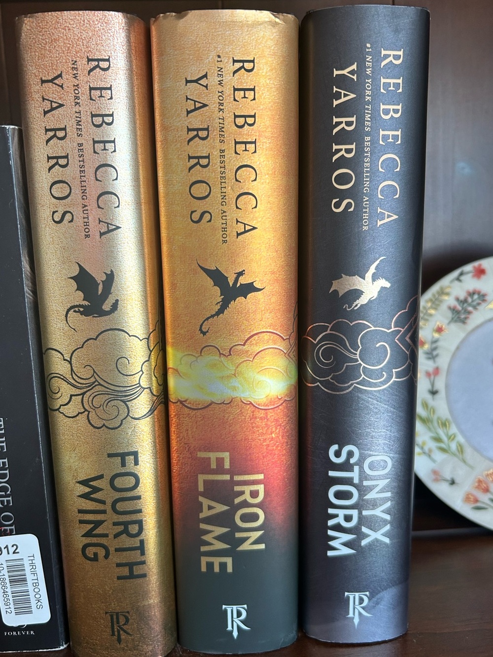 Fourth Wing, Iron Flame, & Onyx Storm Book Set